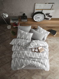 L'essentiel linge de maison Olivia - Gris